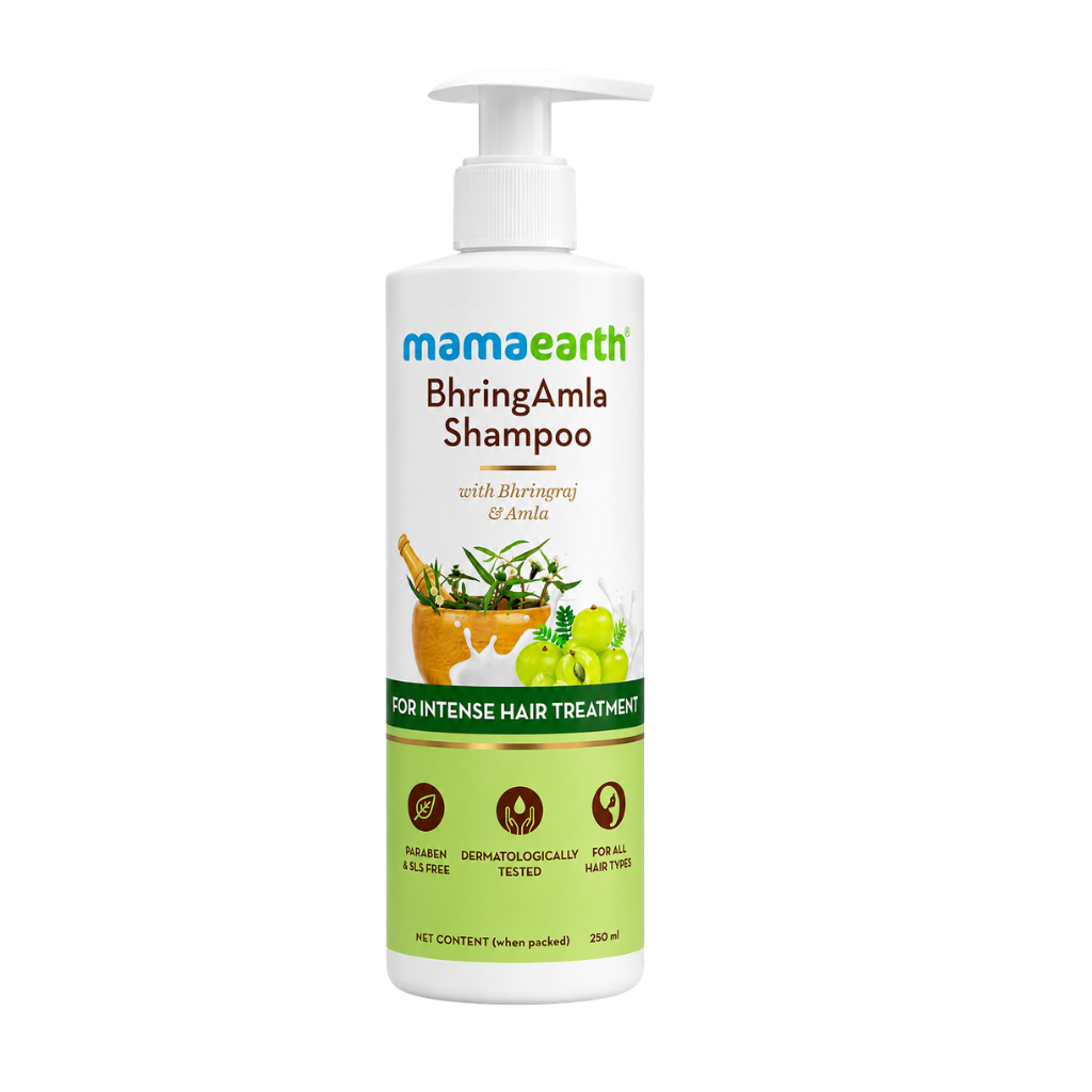 Mamaearth Bhringamla Shampoo 250 ml buy online USA - 1